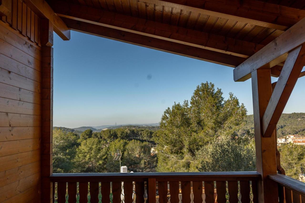 Casa De Madera En Calafell Villa Kültér fotó