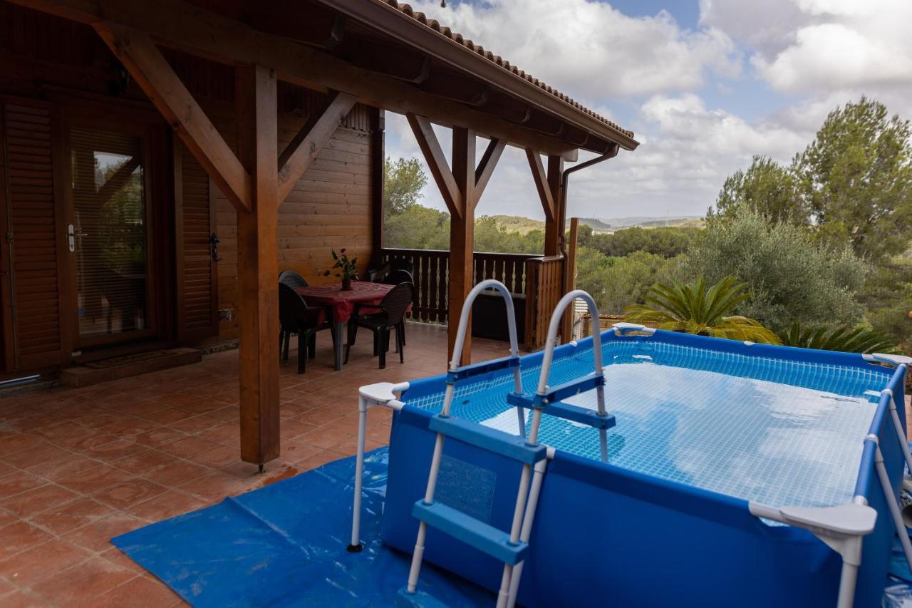 Casa De Madera En Calafell Villa Kültér fotó